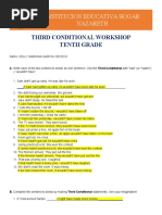 Third Conditional Worksheet