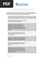 Buenas Practicas para Desarrollar Una Auditoria Interna Ãgil