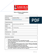 Business Economic Individual Case Study Assignment