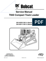 Service Manual T650 Compact Track Loader: S/N A3P011001 & Above S/N A3P111001 & Above