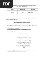 Nivelaciones Segundo Periodo Grado Octavo