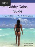 Gabby Gains Guide: For Your Fat Loss and Muscle Building Goals