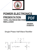 Power Electronics PPT by Devesh