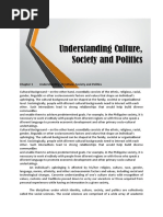 Understanding Culture, Society, and Politics