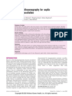 Focused Ultrasonography For Septic Shock Resuscitation