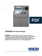 Cewe Instrument Premier Product Range