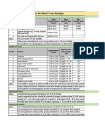 Sr. No. Important Points For Roof Truss Designs: Pitches of Trusses