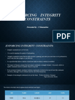 Dbms Enforcing Integrity Constraints