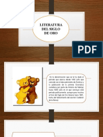 Diapositivas Literatura Barroca y Del Siglo de Oro