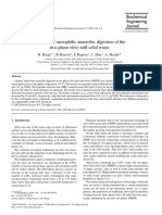 Kinetics Anaerobic Mesofilic