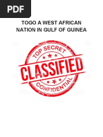 Cia and Togo PDF