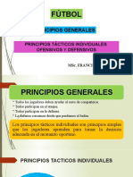 Principios Generales, Principios Tácticos Individuales Ofensivos y Defensivos