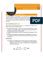 Indeterminaciones en El Calculo de Limites de Sucesiones