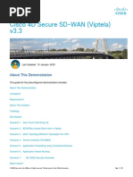 Cisco 4D SD WAN Secure Viptela v3.3 Single DC - MASTER 12 11 19