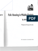 Folk Housing Middle Virginia: Structural Analysis Historic Artifacts - Henry Glassie 1975