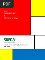 SREDA Module 3 Energy Efficiency in Electrical Systems