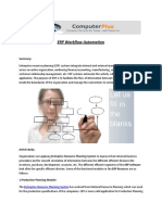ERP Workflow Automation: Summary