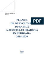 Plan de Dezvoltare Durabila Prahova 2014-2020 PDF