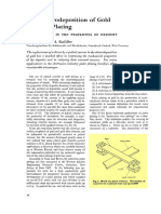 The Electrodeposition of Gold by Pulse Plating