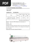 To: Maverick Technologies, Karachi, Pakistan: Shenzhen Kait High-Tech Co., LTD