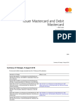 Issuer Mastercard and Debit Mastercard Test Cases