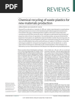 Reviews: Chemical Recycling of Waste Plastics For New Materials Production