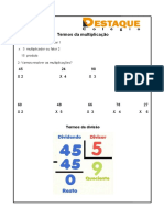 Multiplicaçao e Divisao