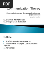 Er. Santosh Kumar Baral Er. Suraj Basant Tulachan: Communications and Knowledge Engineering