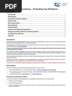 23 March 2020: Site Operating Procedures - Protecting Your Workforce