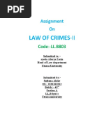 Law of Crimes Part 2