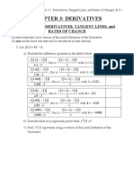 Exercises For Section Derivatives