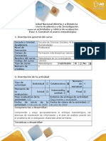 Guía de Actividades y Rúbrica de Evaluación - Paso 4 - Construir El Marco Metodológico