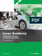 Lucas Academy: Automotive Training & Technical Assistance