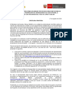 Solicitudes Admitidas - Lima y Callao PDF