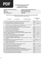 Escala de Respuesta Social SRS-2 Pre-Escolar (De 2.5 A 4.5 Años)