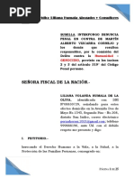 Denuncia Genocidio - Martin Vizcarra PDF