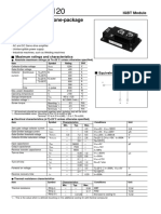 1MBI300S-120: 1200V / 300A 1 in One-Package