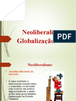 Aula Neoliberalismo e Globalizaã Ã o