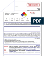 MSDS - Gasolina