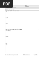 Activity A - Functions and Limits