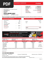 Fixedline and Broadband Services: Your Account Summary This Month'S Charges