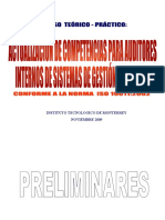 Formación de Auditores Internos