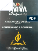 15 Aviva o Fogo Do Dom, Conservando A Doutrina - PR Daniel Nunes