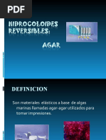 Hidrocoloides Reversibles