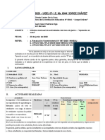 Informe de Trabajo Pedagógico - Junio