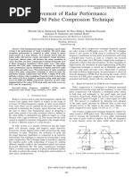 Improvement of Radar Performance Using LFM Pulse Compression Technique