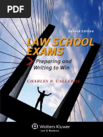 Law School Exams - Preparing and Writing To Win PDF