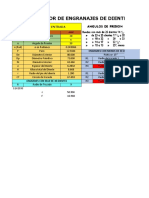 Calculadora de Engranajes