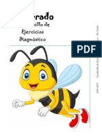 4to Grado - Cuadernillo de Ejercicios (Diagnóstico) PDF