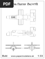 Bachem Natter Ba349A: Buki 1:33